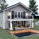 Two-Story Tiny House 9M x 4M