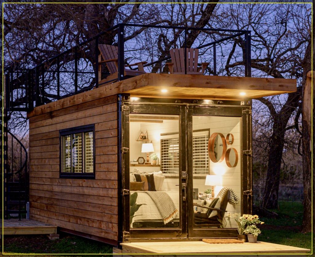 Explore How a 20ft Shipping Container Transforms into a Stylish Tiny House!