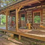 Experience 1800s Charm: A Peaceful Getaway in a Rustic Cabin Surrounded by 4 Acres of Forest