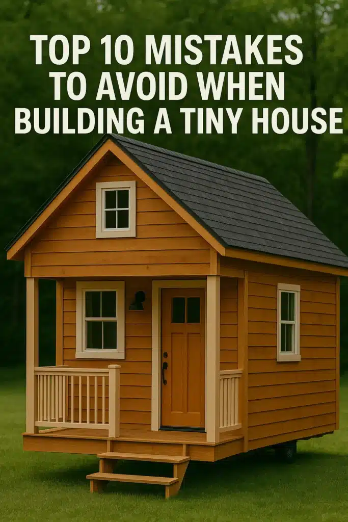 Top 10 Mistakes to Avoid When Building a Tiny House