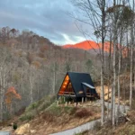 A-Frame of Mind Mountain River Cabin B in Burnsville, North Carolina, United States