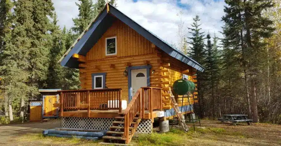 Always Wanted a Log Cabin? Take a Look at This 16×20 Cozy Retreat