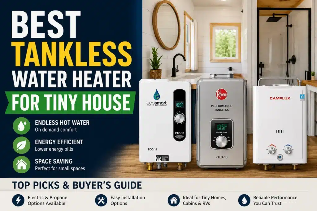 Best Tankless Water Heater for Tiny House: Top Picks for Small Space Living