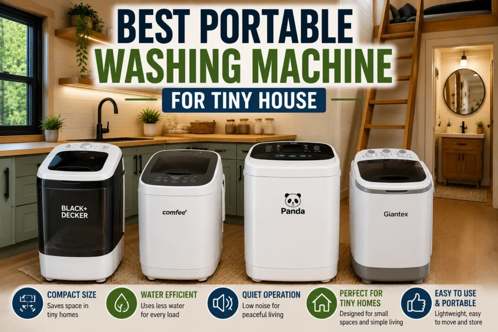 Best portable washing machine for tiny house comparison guide