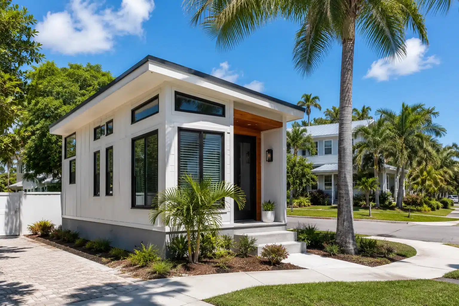 Tiny house on a permanent foundation in Florida