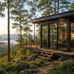 Contemporary tiny house in the North Georgia mountains