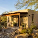 Permanent tiny house in the Sonoran Desert in Arizona