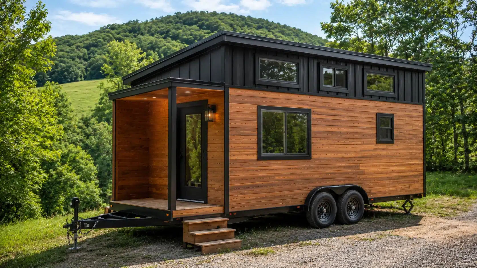 Tiny house on wheels in Tennessee