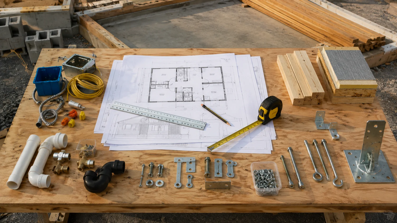 Building plans and materials for a Mississippi tiny house