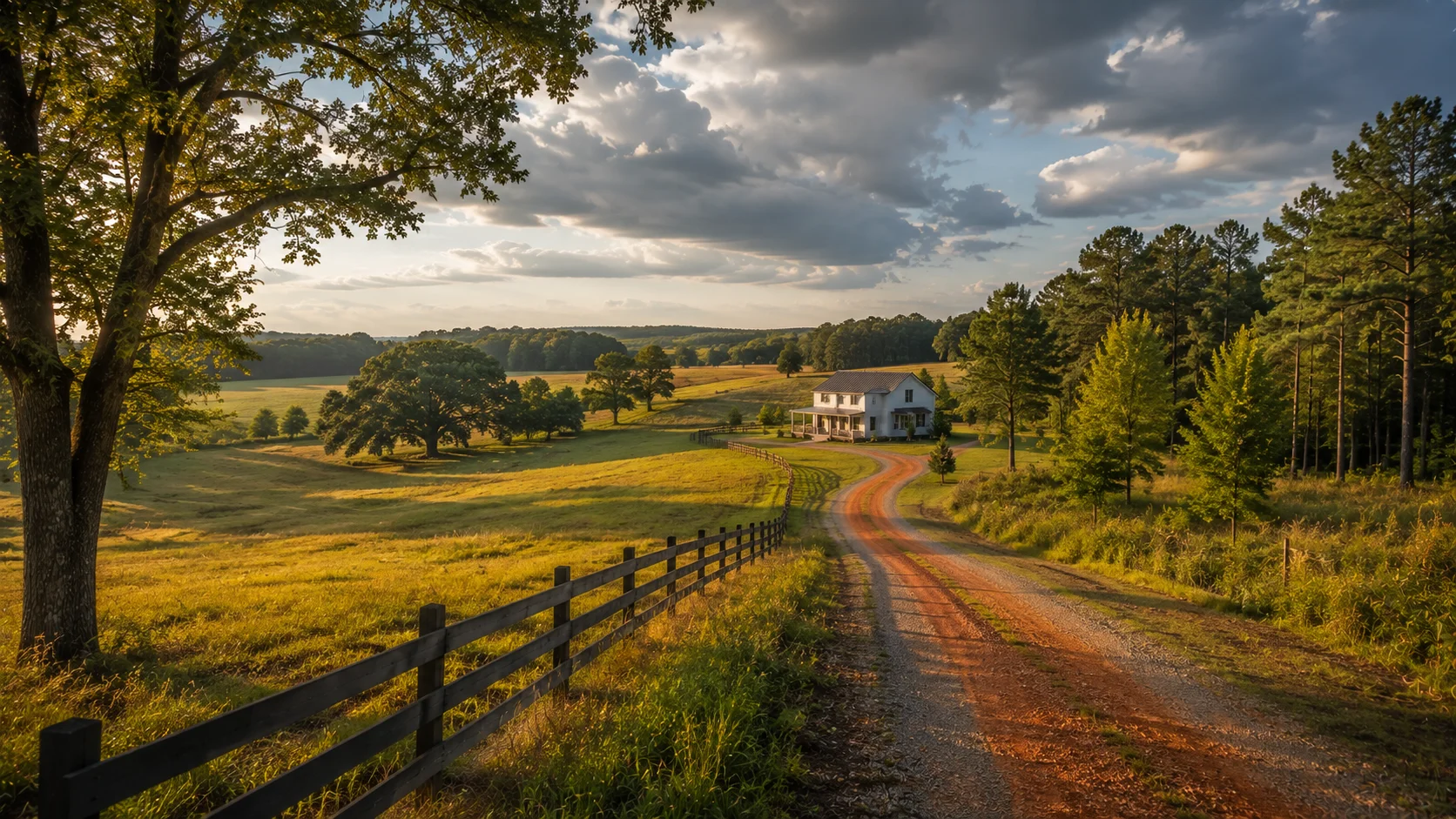 Tiny house on rural land in Georgia