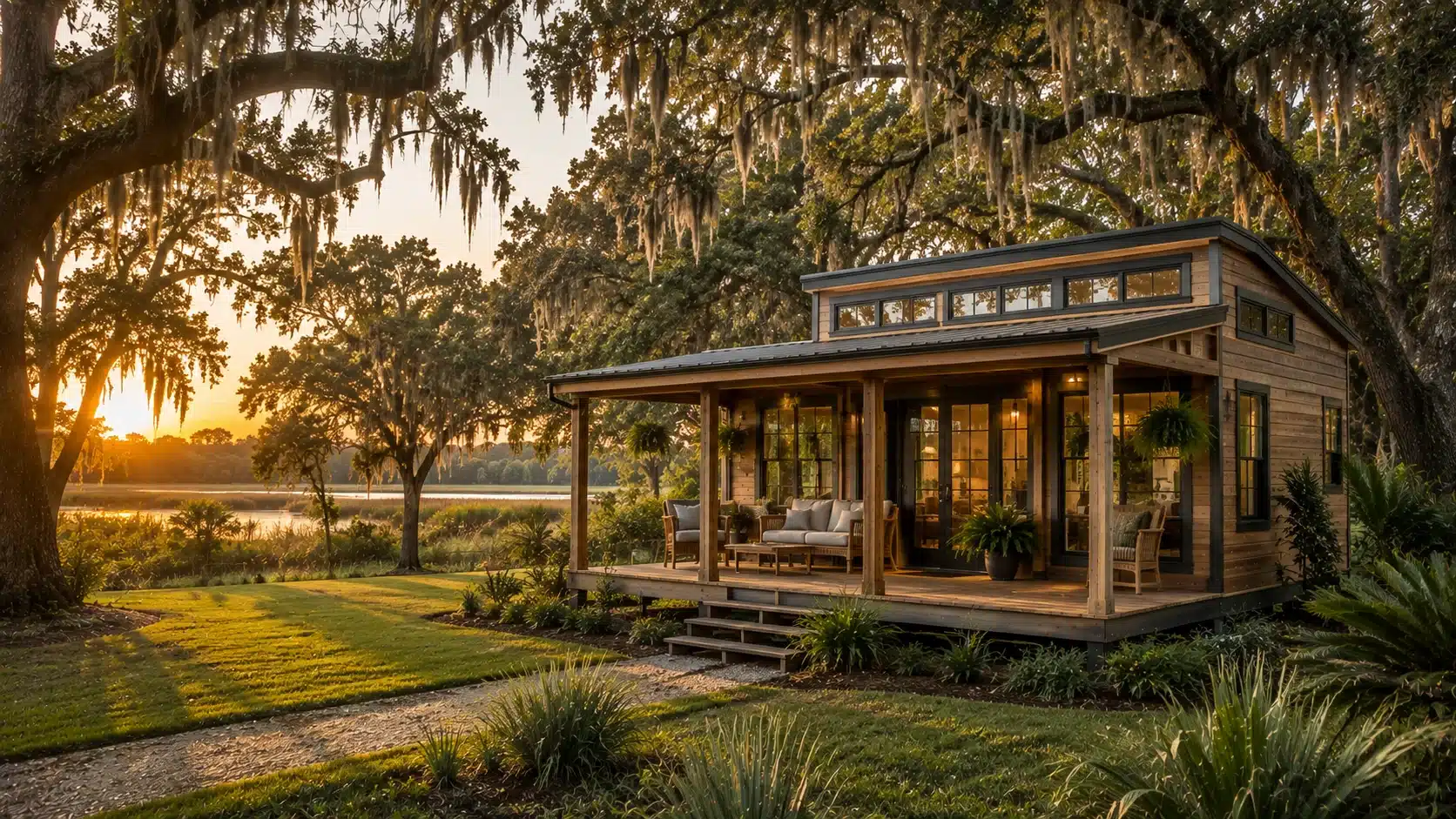 Tiny house in the South Carolina Lowcountry