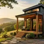 Tiny house in Tennessee countryside