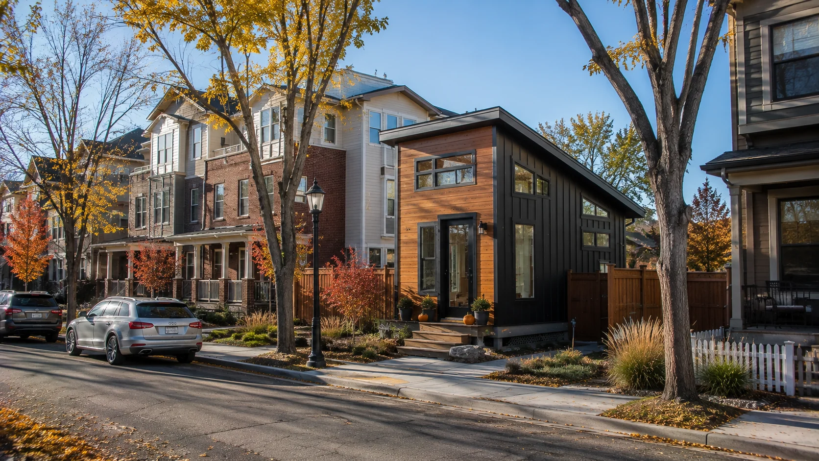 Legal tiny house in Colorado residential neighbourhood