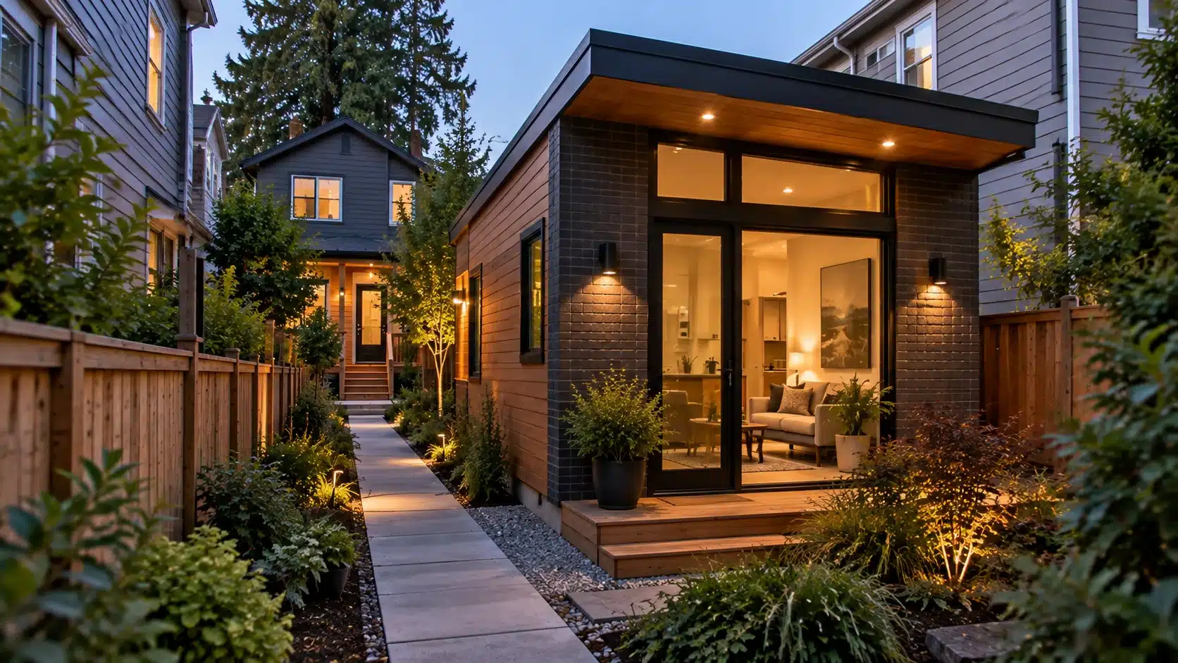 Tiny house ADU in Seattle Washington