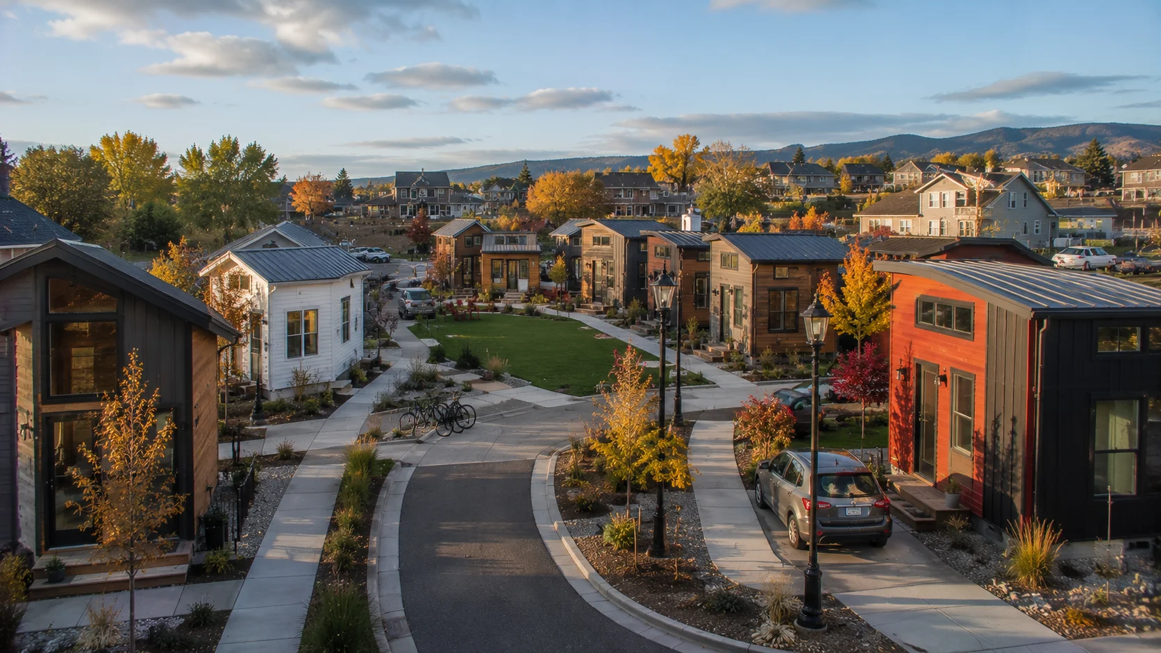 Tiny house community in Colorado