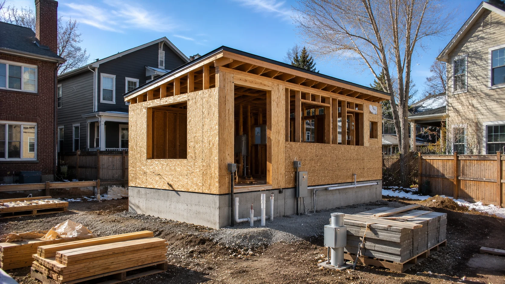 Tiny house on permanent foundation in Colorado