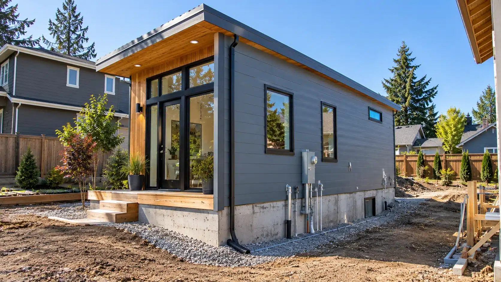 Tiny house on permanent foundation in Washington