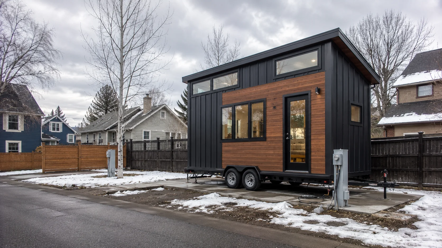 Tiny house on wheels in Colorado