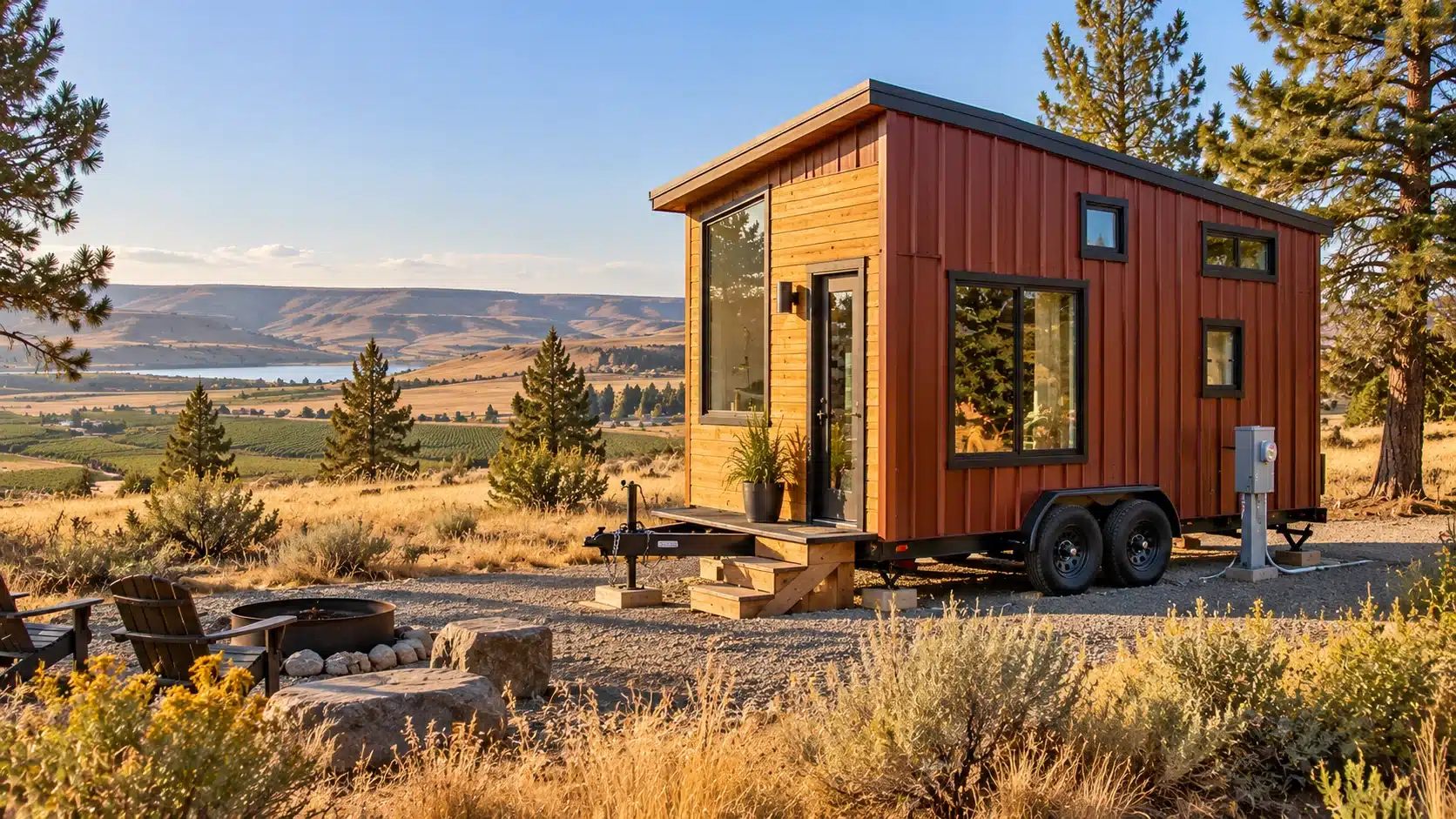 Tiny house on wheels in Washington State
