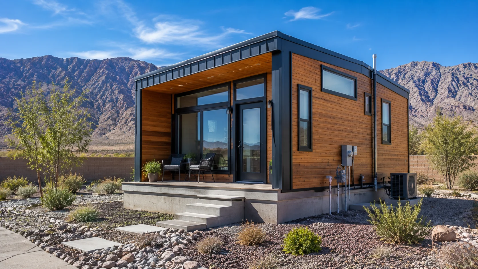 Tiny house on permanent foundation in Nevada